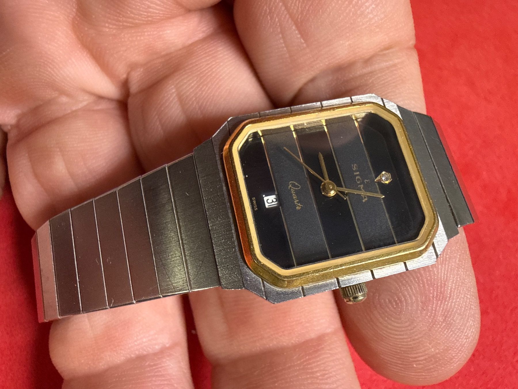 Orologi: Sigma Quarz 22 mm – Usato da Pfeffingen venduto da Allhandelklgwatches 1