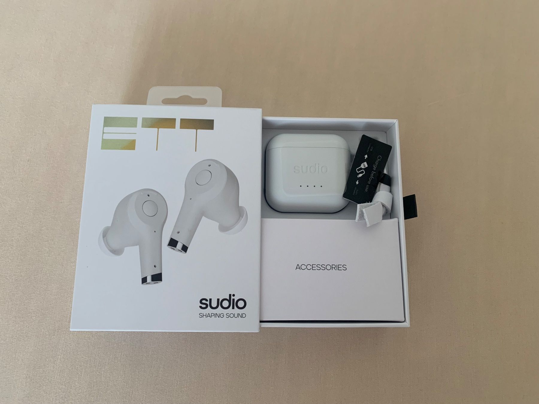 Kopfhörer: Sudio ETT / Bluetooth Kopfhörer, In Ear Kopfhörer – Neu und originalverpackt aus Kilchberg ZH von November7 2