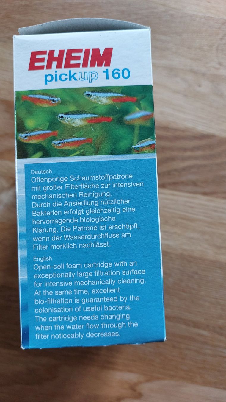 Eheim Filtres: Ersatzfilter EHEIM pickup 160, 1 Stück – Neuf (Voir description) à Goldingen par Ernapala 4