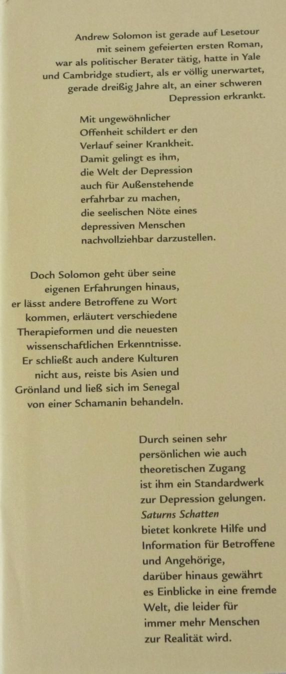 Bücher: Saturns Schatten – Neu (gemäss Beschreibung) aus Mauren von Yeelen 2