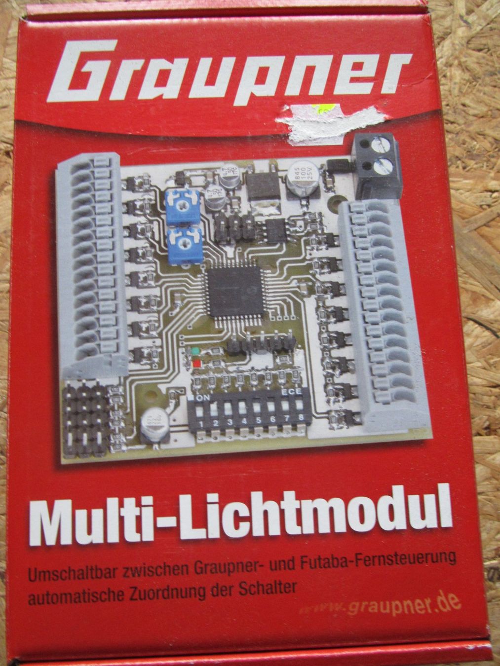 Graupner Telecomando: Graupner Multi Lichtmodul – Nuovo e nell'imballaggio originale da Willisau venduto da Adam1291