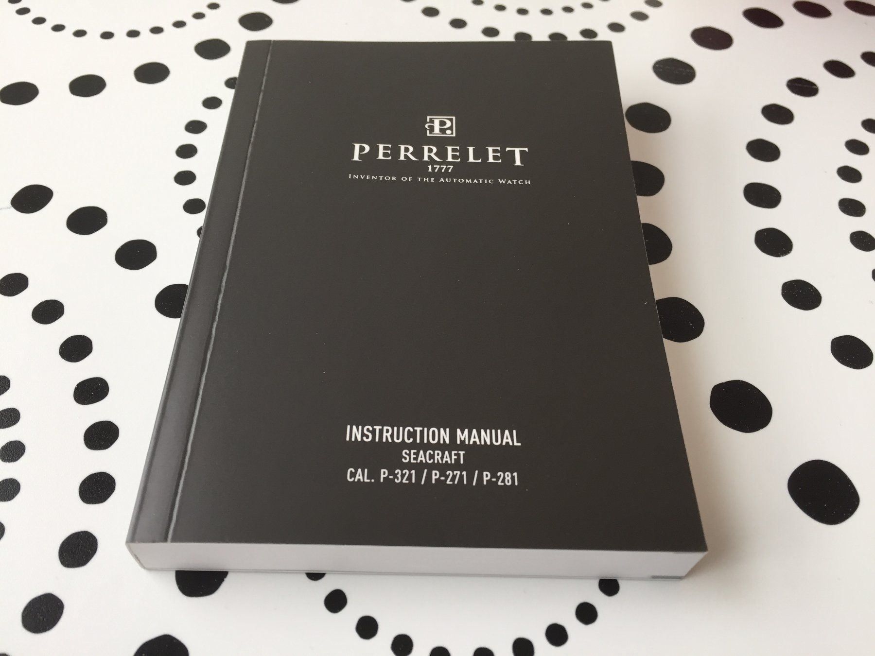 Dokumente: PERRELET ORIGINAL - OPERATING INSTRUCTIONS STANDARTS - NEW ! – Neu (gemäss Beschreibung) aus Epalinges von dream-watch