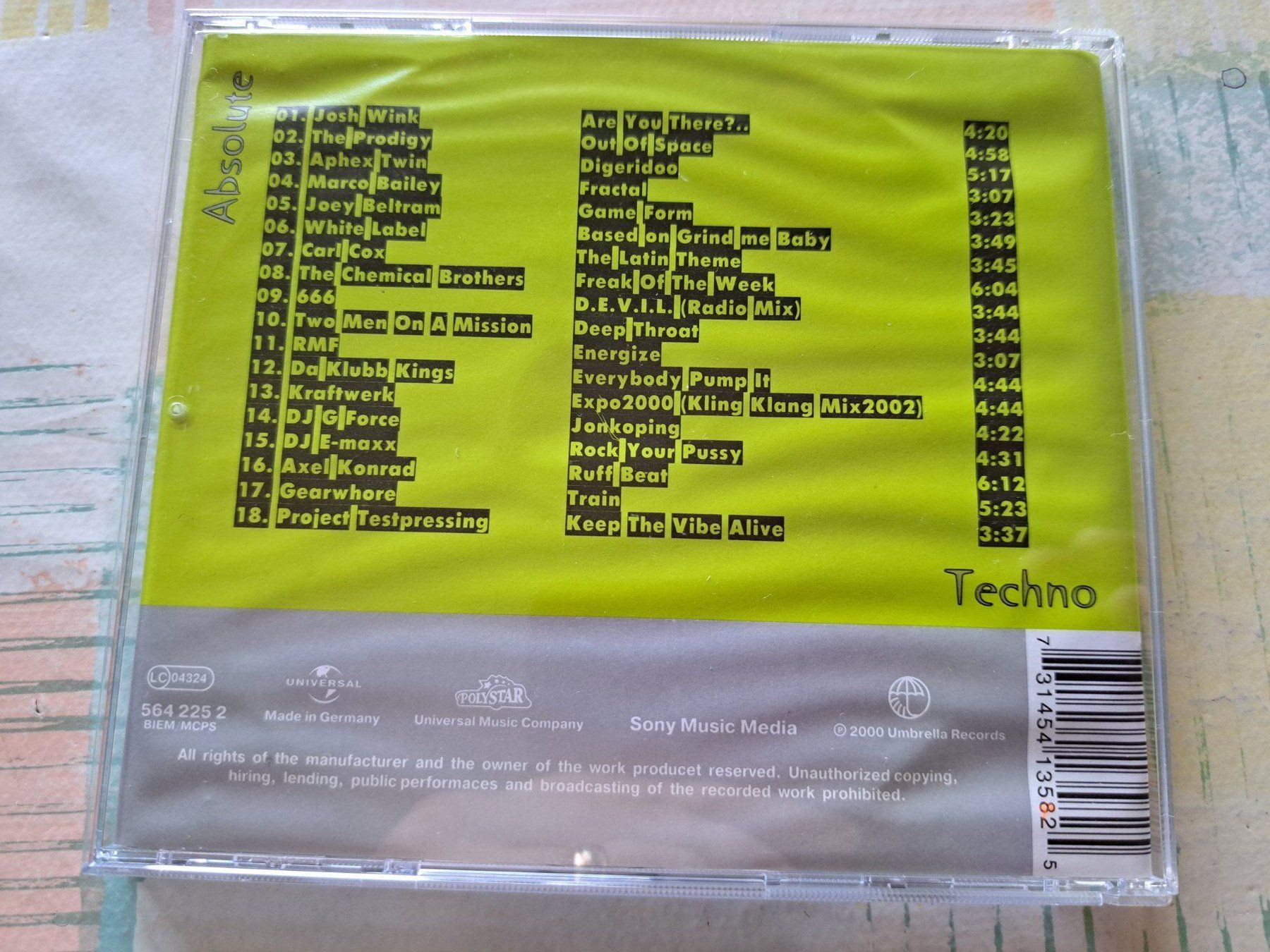 CD: Cd Absolute techno  – Usato da Pully venduto da bro_n52j 1