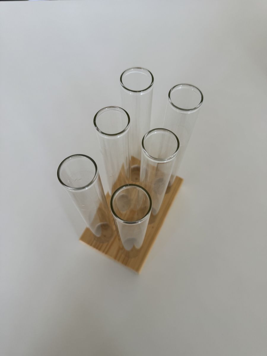 Gläser: Glass Test Tubes – Gebraucht aus Zurich von ric_7zk9
