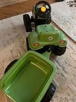 Tracteur RollyKid-X vert avec remorque - livraison Lausanne