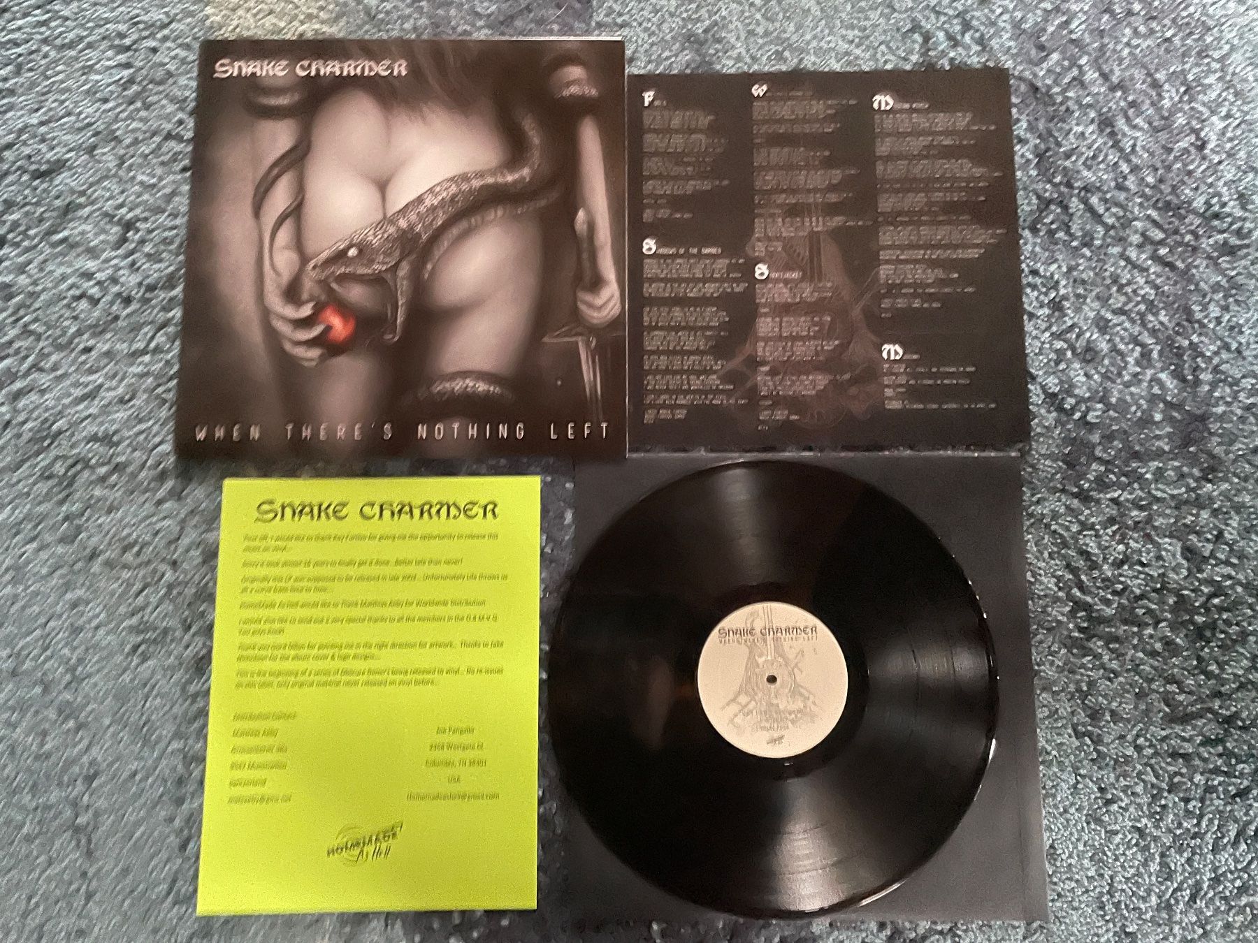 Schallplatten: Snake Charmer  – When There's Nothing Left LP 2019 – Gebraucht aus Neuenhof von django3001
