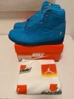 Jordan 1 High OG " Gatorade Blue  " Eu 41 ( Jahr 2017 )