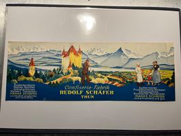 plakat, thun, r. schäfer confiserie um 1910, lithographie