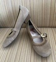 Bequeme Rieker Schuhe, Grösse 40, beige