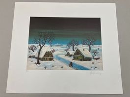 A. KAUFMANN KUNSTDRUCK SIGNIERT NUMMERIERT   BLATT 1/50