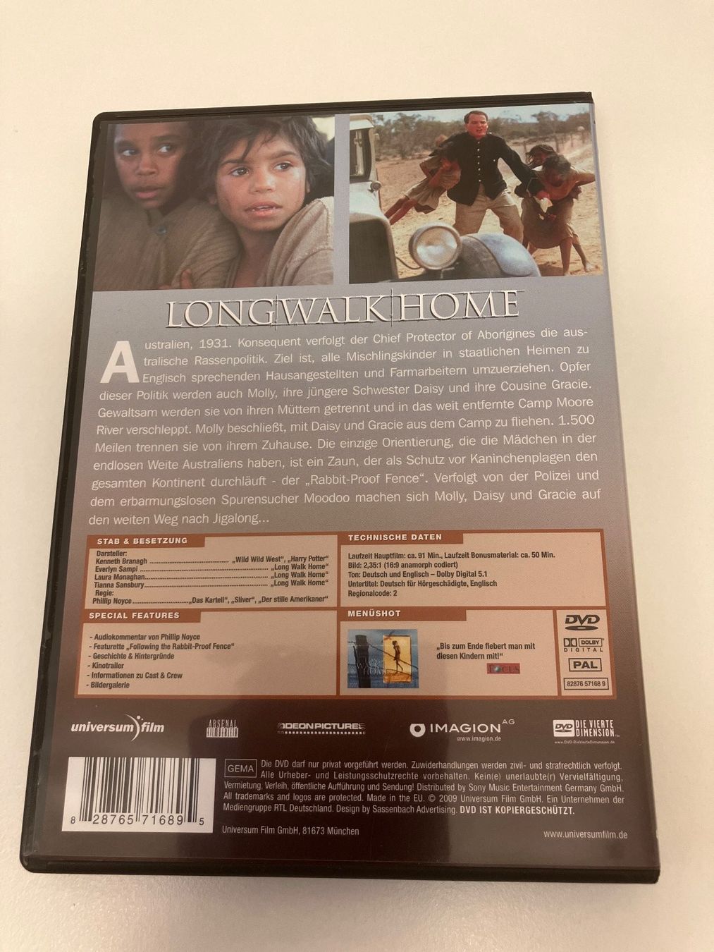 Spielfilme: Long Walk Home - Dvd – Gebraucht aus Arbon von  1