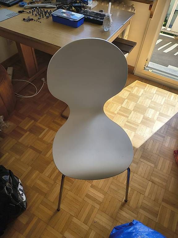 Stühle: Stuhl weiss x 4 – Gebraucht aus Steffisburg von lorlee