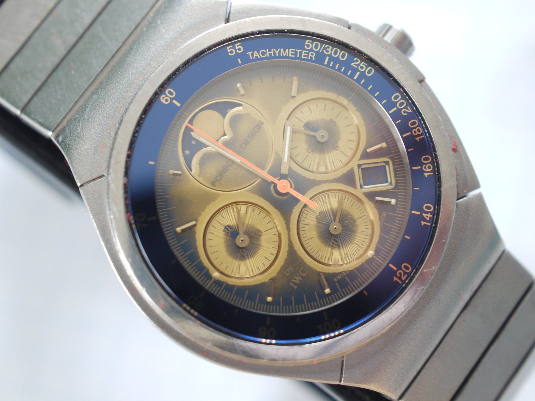 IWC Orologi: IWC Porsche Design Moonphase Ref.3748 Ø 36mm – Usato da Gross venduto da Retro20 2