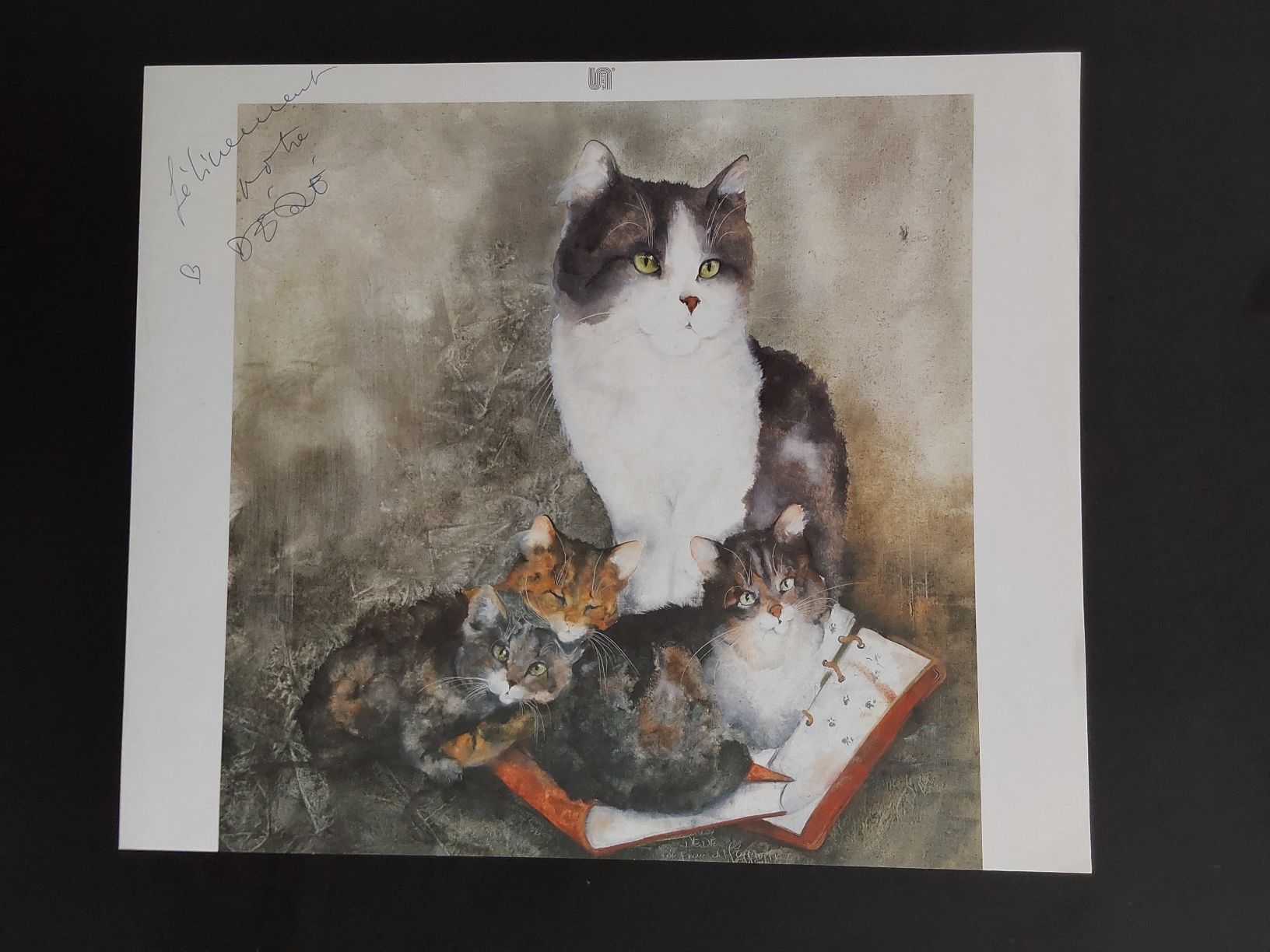 Foto & Immagini: Dèdè Moser Handsigniert Kunstdruck. 35x42cm. – Usato da Steinach venduto da Chilli1957