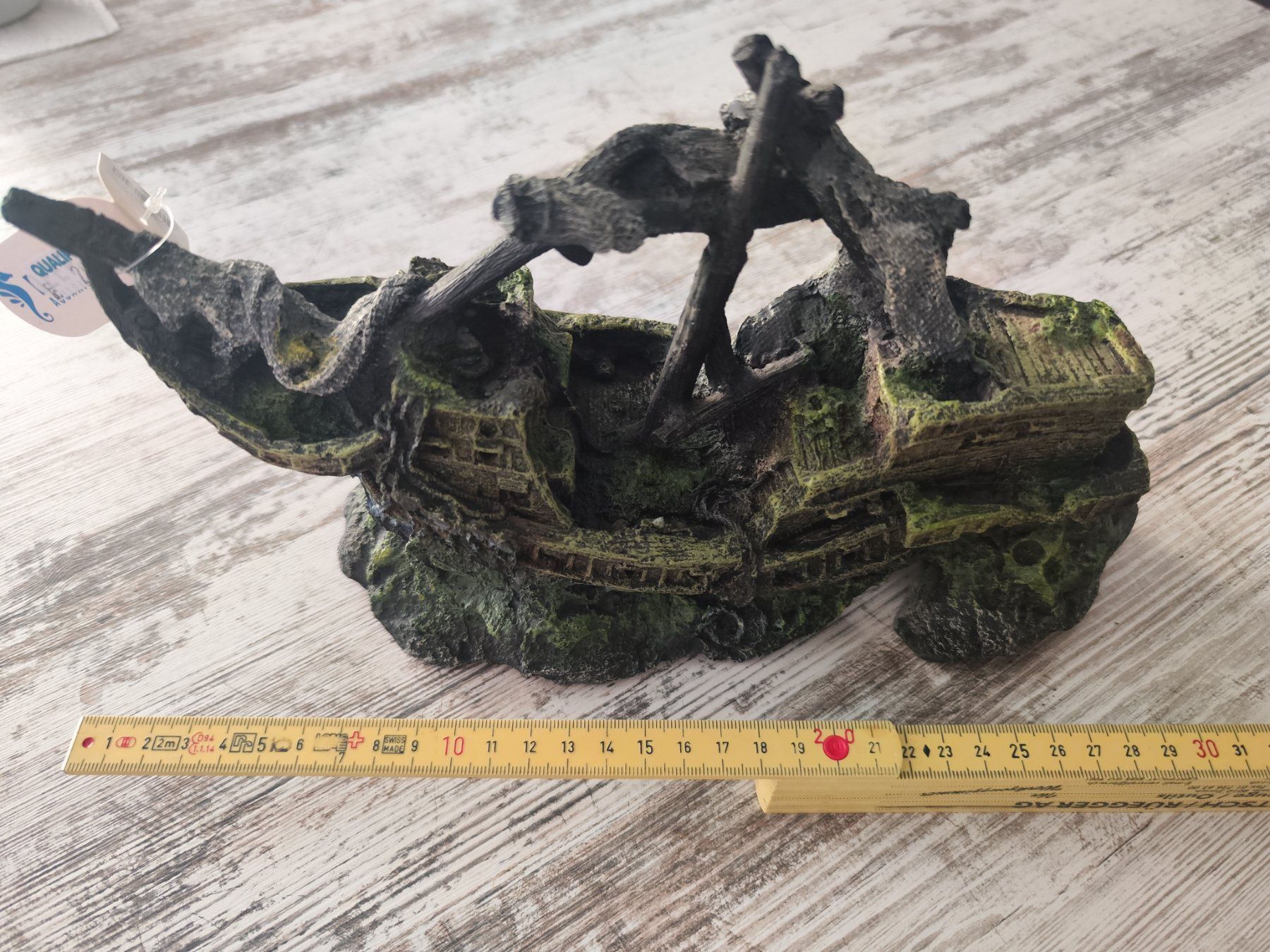 Tutte le decorazioni: Deep Sea Aquariumdekoration Schiffswrack – Nuovo e nell'imballaggio originale da Winkel venduto da icelander80