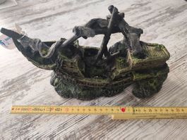 Deep Sea Aquariumdekoration Schiffswrack