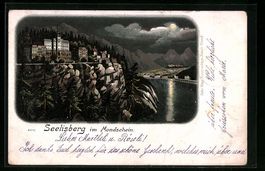 Mondschein-Lithographie Seelisberg, Tota