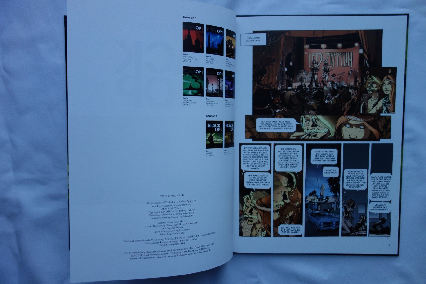 Fumetti: Black OP - Band 7 - GRATIS VERSAND ! – Usato da Luzern venduto da ron_35 1