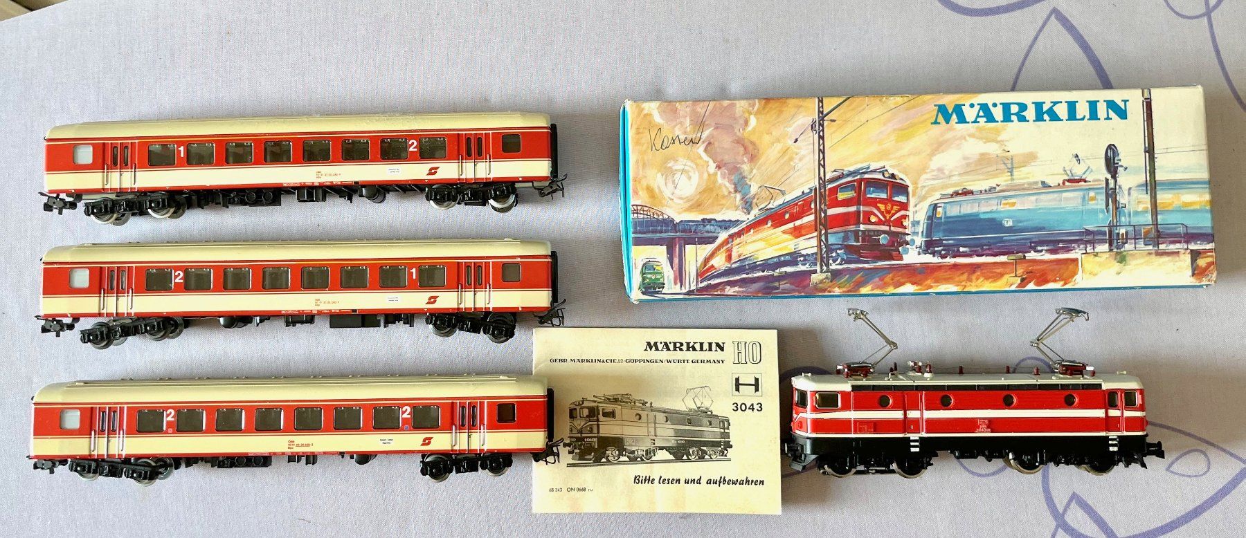 Märklin Modelleisenbahnen: Märklin ÖBB  3041  4034  4128 – Neu (gemäss Beschreibung) aus Bleiken von hbw45
