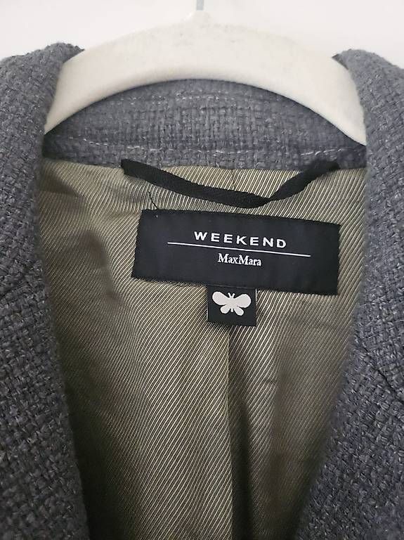 Max Mara Vestes: Weekend Max Mara Blazer / Kurzjacke grau Gr. 38 – D'occasion à Buchs SG par corapre 1