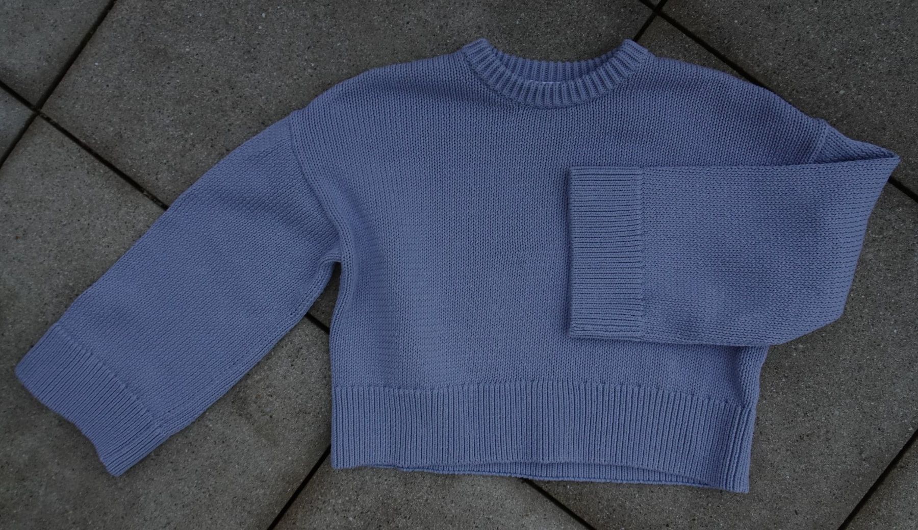 Esprit Maglioni & Felpe: Esprit Strickpullover blau dick kurz weite ärmel Gr S – Usato da Winterthur venduto da blumeblau77 5