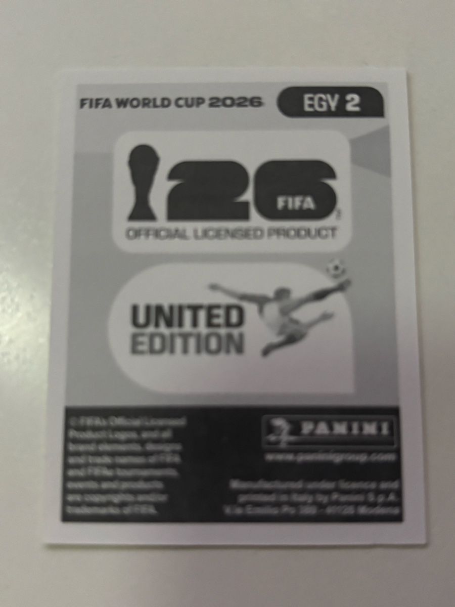 Panini Carte collezionabili:  Panini EGY2 FIFA World Cup 2026 Sticker – Nuovo (secondo la descrizione) da Weiningen ZH venduto da GriederRemarket 1