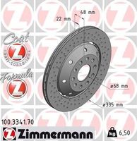 AUDI  RS6 plus quattro A6 ZIMMERMANN FORMULA Z Bremsscheiben