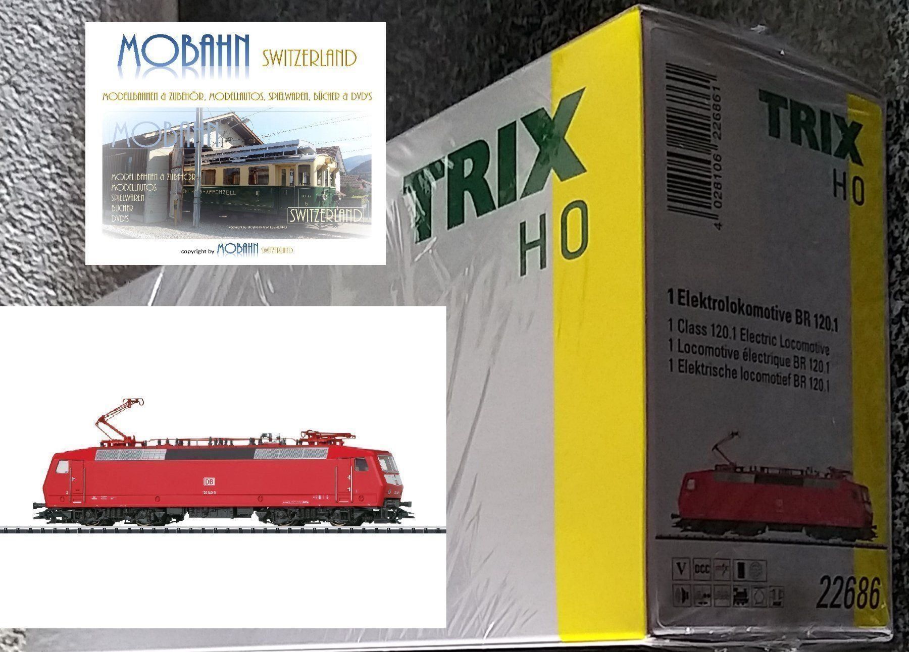 Trix Modellini di ferrovie: Trix/Märklin - 6-teiliger Containerzug - DCC/Sound – Nuovo e nell'imballaggio originale da Rotkreuz venduto da MOBAHN-1zu87 1