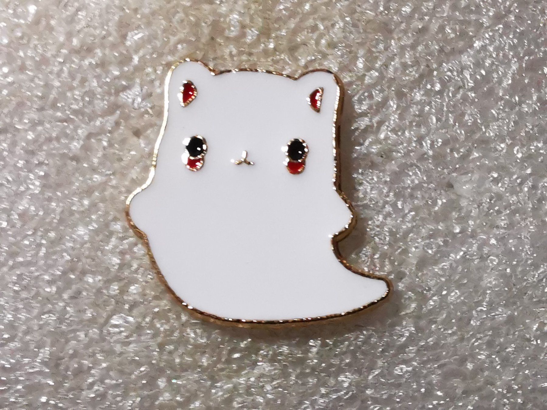 Placchette & Badge: Ansteckpin 55: Geist Katze – Usato da Oppligen venduto da Pin-Fall-Shop