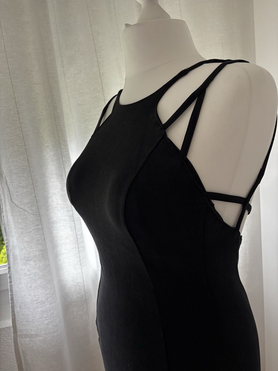 Vestiti: Forever Unique - Schwarzes Sommerkleid, Gr.38. – Usato da Wangen ZH venduto da tel_gxb5 3