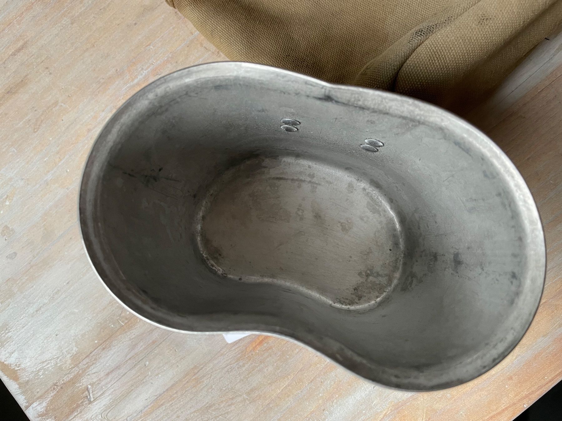 US Army Uniformi: Original us Army WW2 canteen – Usato da Oberbütschel venduto da Woodie2005 6