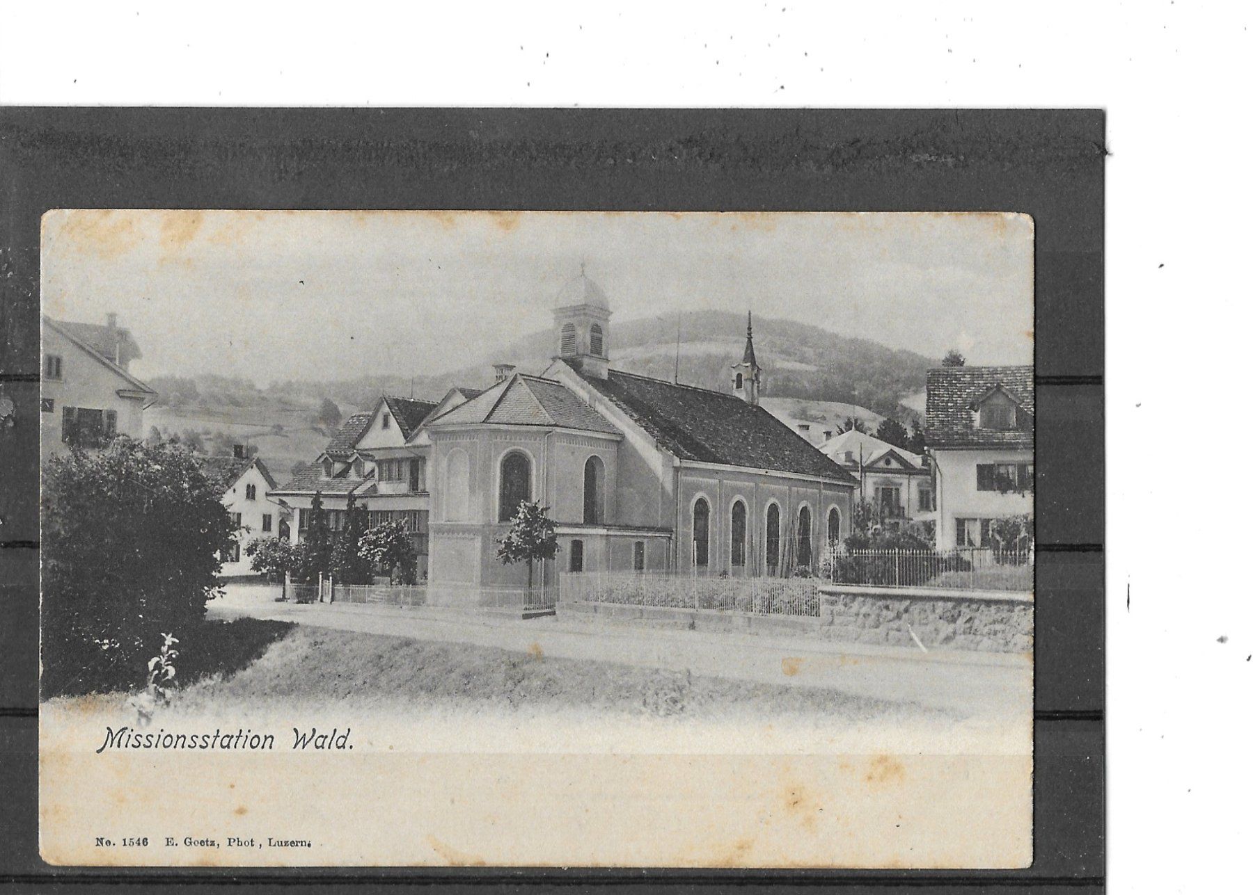 Cartes postales: ZH Missionsstation Wald ? – D'occasion à Schocherswil par Wilare