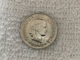 10 centimes/rappen 1948