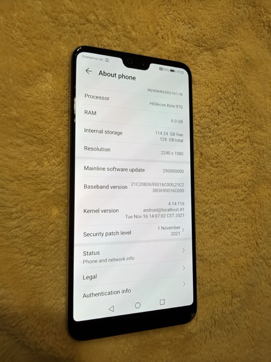 Huawei Telefoni cellulari / Smartphones: Huawei P20 Pro / 128Gb / – Usato da Arbon venduto da BaX_94 3