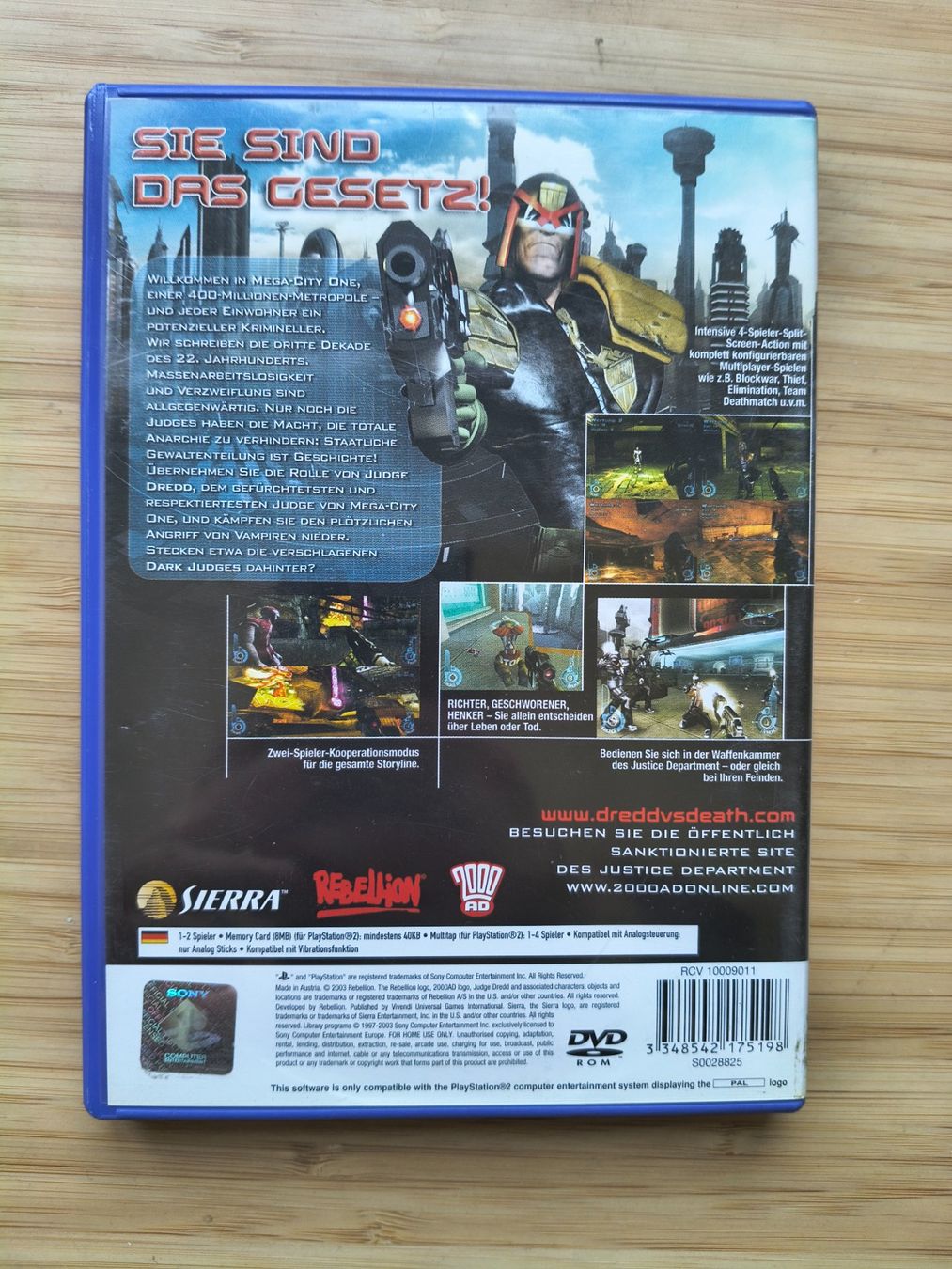 Giochi: Judge Dredd: Dredd vs Death (PS 2) – Usato da Riedholz venduto da ste_96cd 1