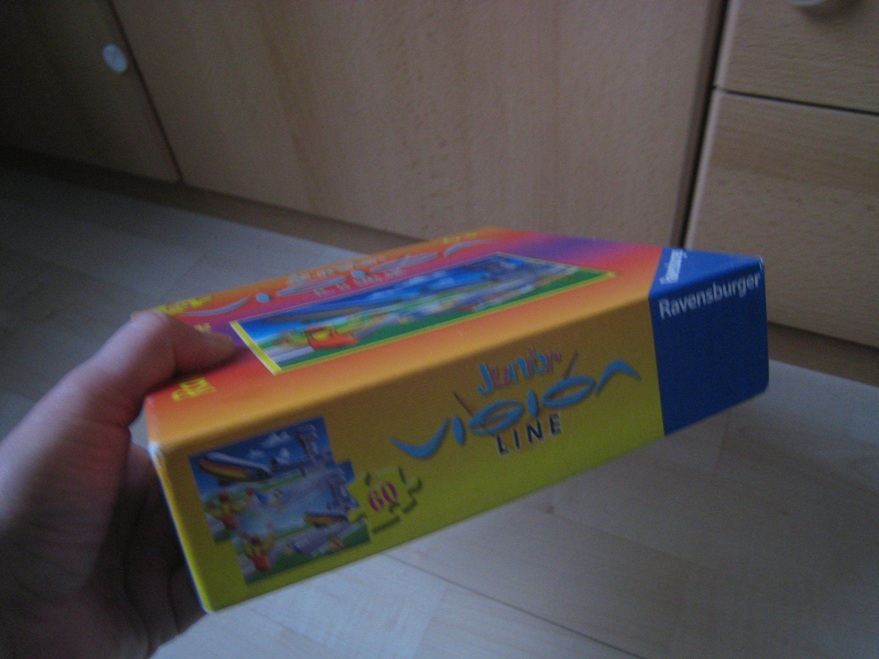 Ravensburger Puzzles: 60 Puzzle  Startendes Flugzeug  Junior Vision Line Hologramm – Gebraucht aus Dättlikon von Mamakuga 5