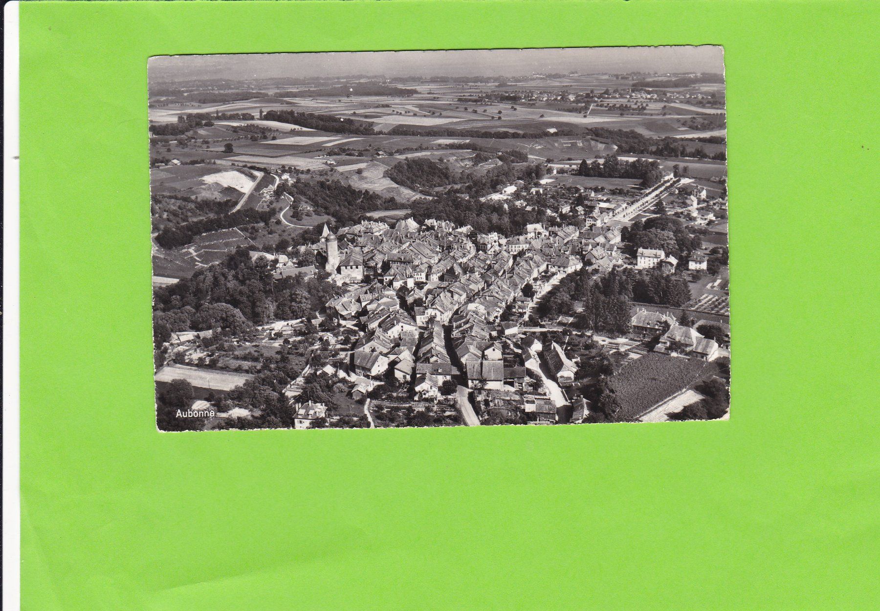 Cartoline postali: Aubonne-Flugaufnahme – Usato da St. Peterzell venduto da neckertal