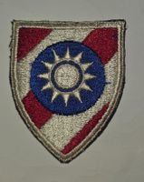 Schulteraufnäher des US Militärs aus WWII > China Combat Com