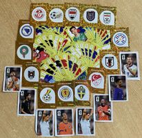 Konvolut mit 71 WM 26-Sticker
