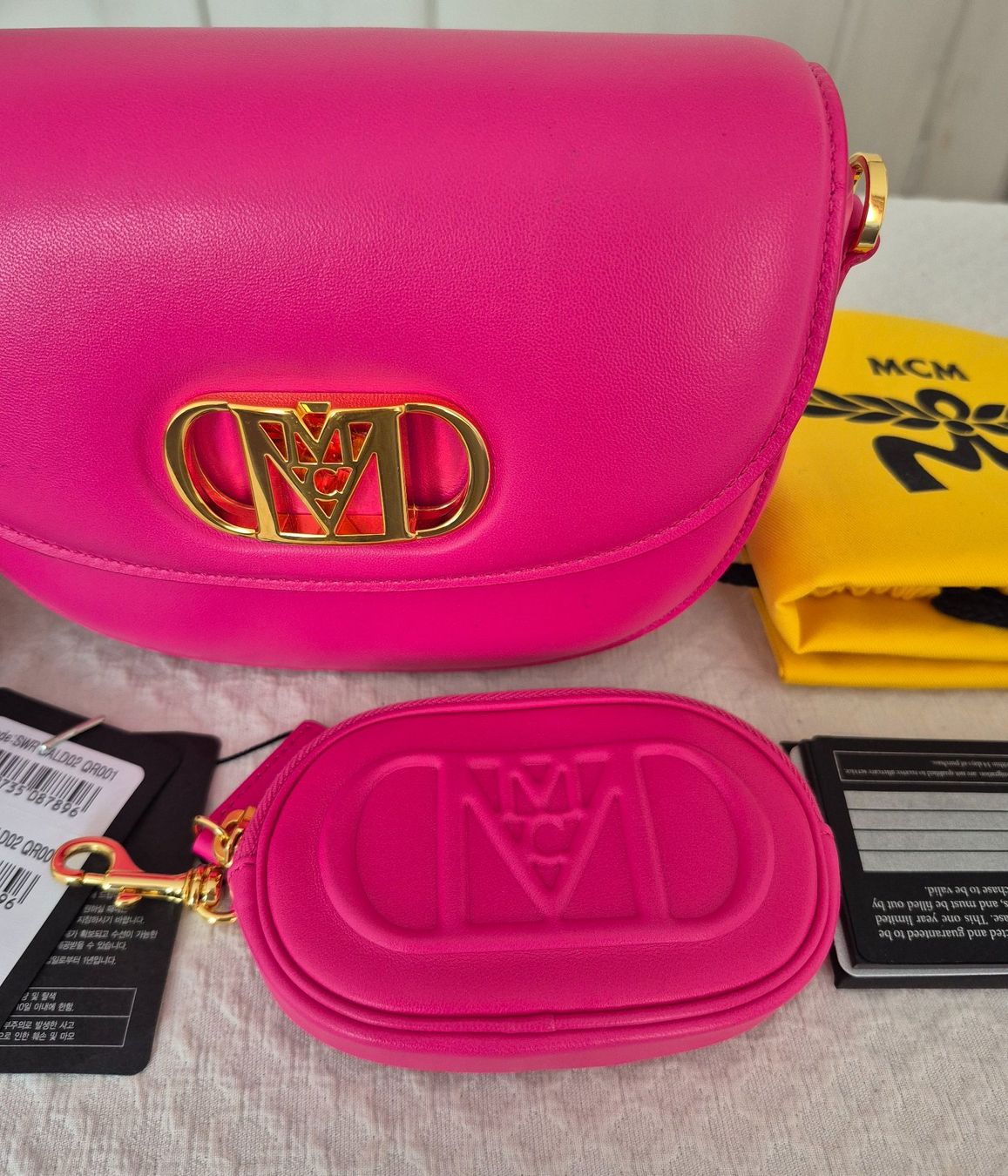Mcm Borse da donna: Neue MCM Crossbody Bag aus Leder – Nuovo (secondo la descrizione) da Dottikon venduto da Pega7 9