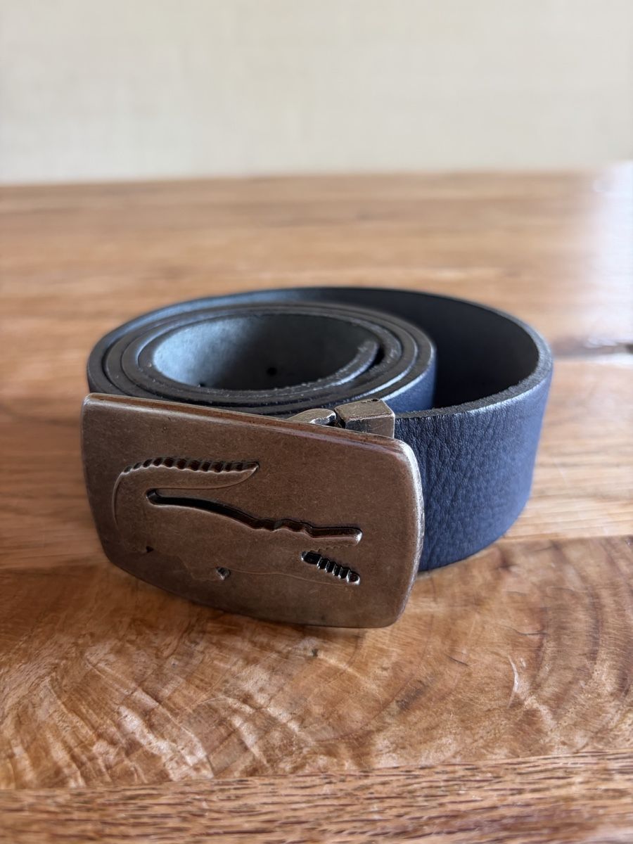Lacoste Gürtel: Lacoste Leder Gürtel – Neu (gemäss Beschreibung) aus Freidorf TG von ibipatria