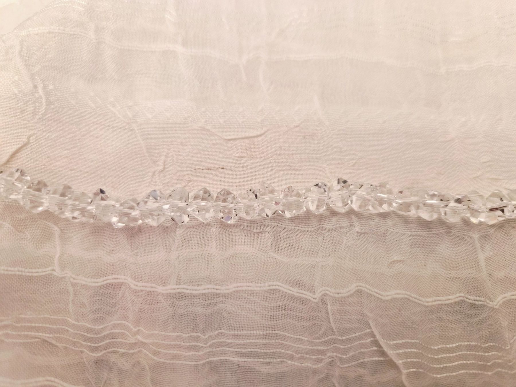Perle (finte): Glasschliffperlen 50stk 6mm crystal – Nuovo e nell'imballaggio originale da Dietikon venduto da Eleda 2