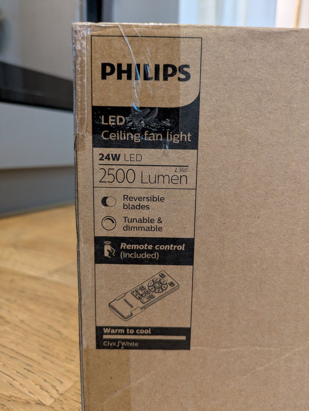 Philips Ventilateurs: Deckenventilator Philips Civx LED neu ungebraucht – Neuf avec emballage d'origine à Zug par iva_vcb9 1