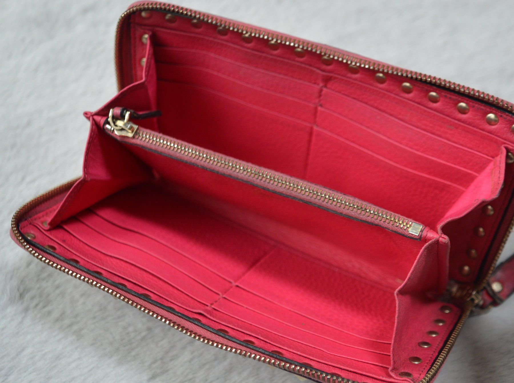 Valentino Portamonete: Valentino Rockstud Wallet Portefeuille – Usato da Collonges venduto da Auganien 7