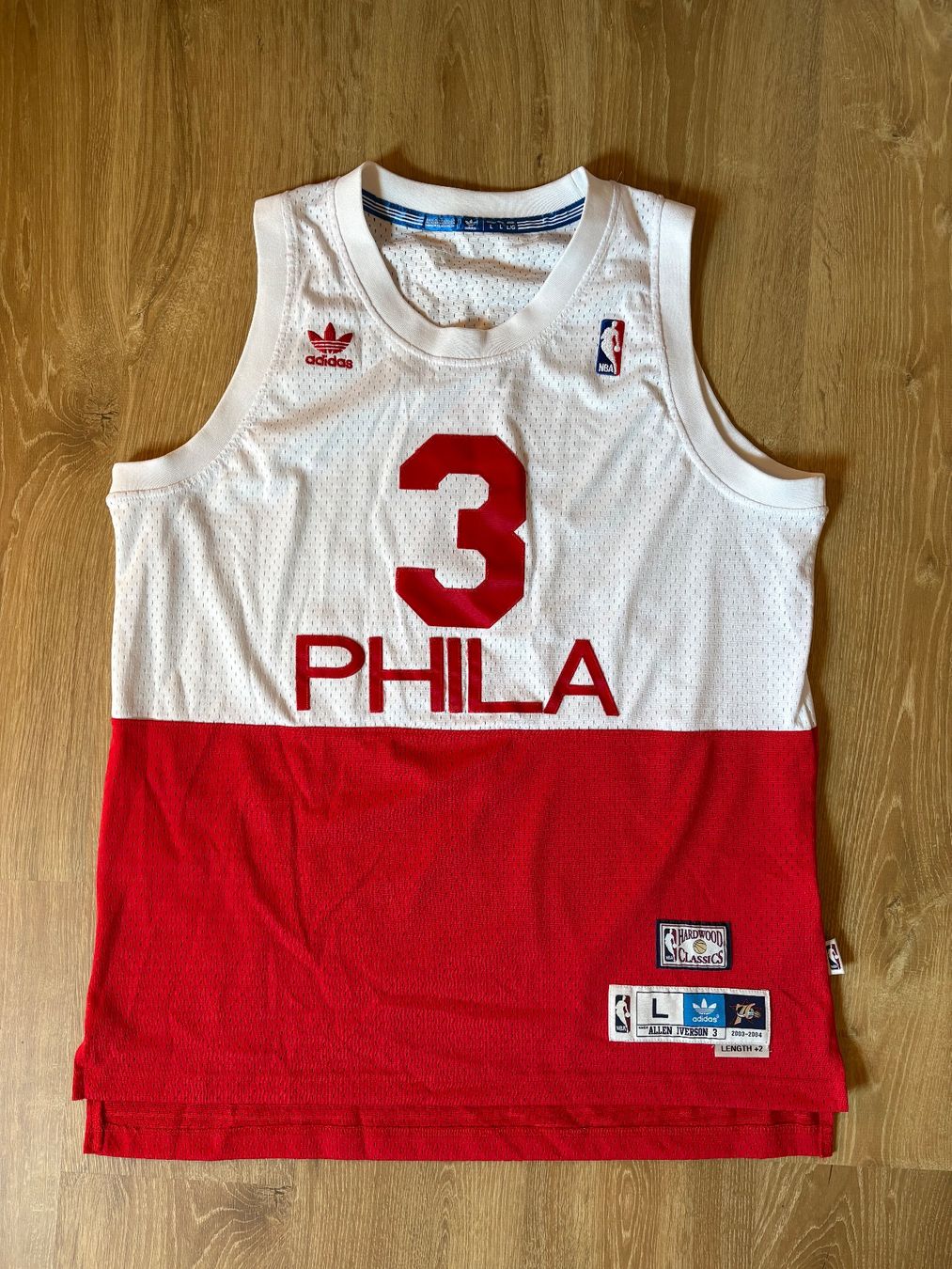 Canottiere & Pantaloni: NBA Hardwood Classic – Iverson – Usato da Rolle venduto da kil_l6gr