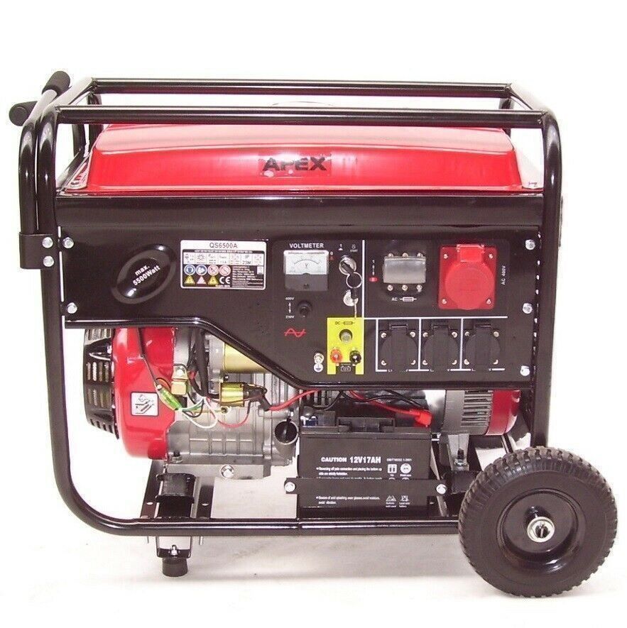 Generatori di corrente: 06258 - E-Start Benzin Stromerzeuger 6500 13PS 230V / 400V – Nuovo e nell'imballaggio originale da Wallenwil venduto da toesstal-vertrieb 9