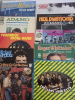 Sammlung von über 100 alten Langspiel-Schallplatten