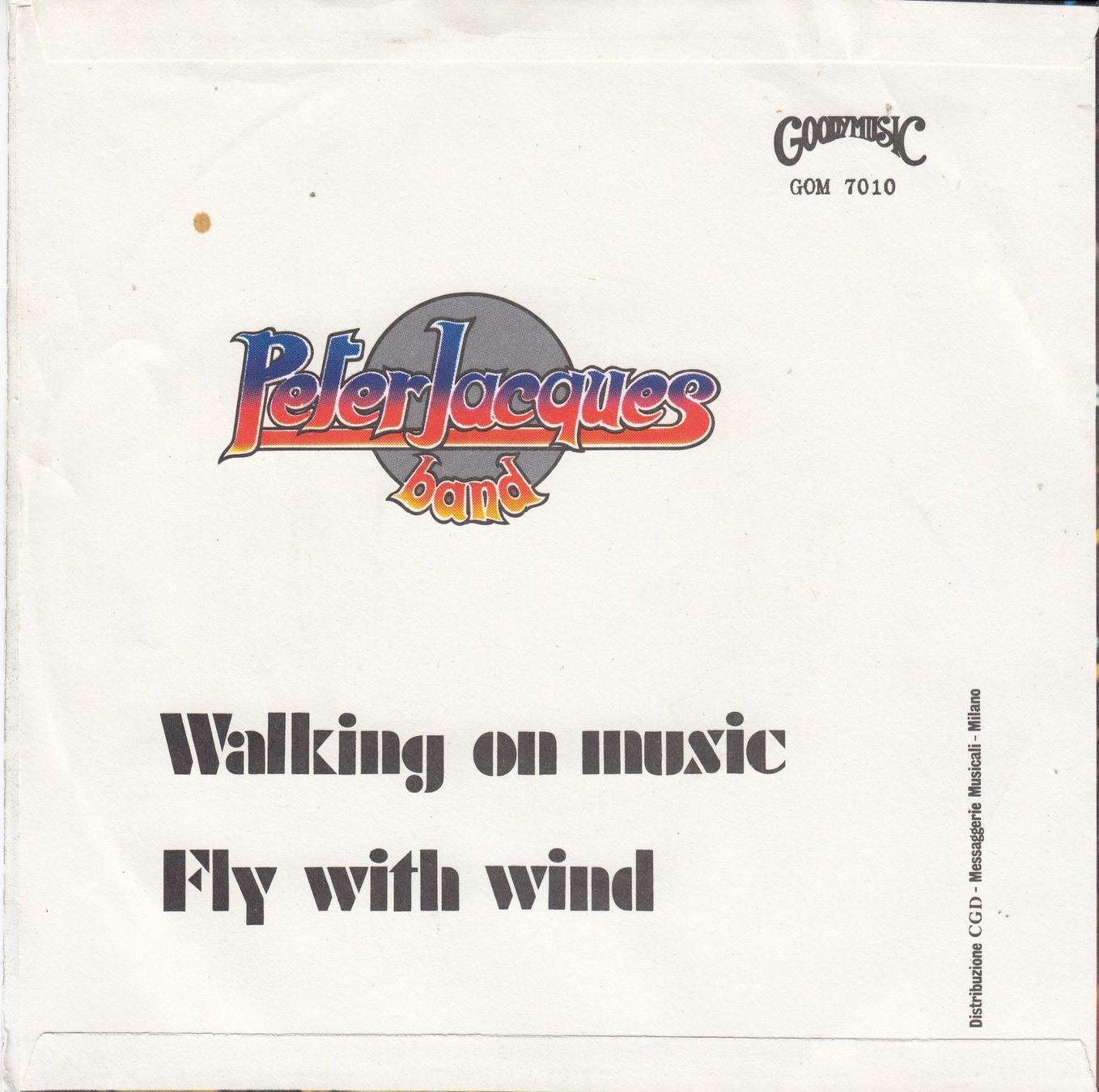 Dischi in vinile: Peter Jacques Vinyl Single von 1980 – Usato da Volketswil venduto da Abcrecords 1