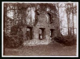 Fotografie Altzella, Blick auf die Ruine