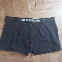 STRASSENKICKER Boxershorts Grösse L schwarz 95% Baumwolle